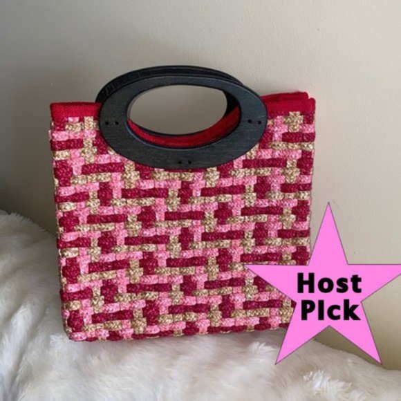 New!! 🌺 Wheat Straw Handbag 🌺 - Picture 7 of 7